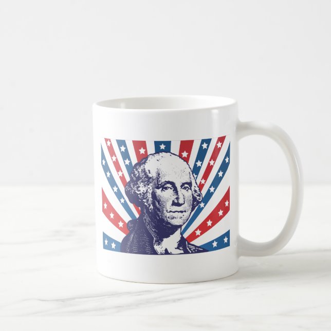 Caneca De Café presidente George Washington (Direita)