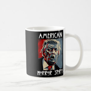 Caneca De Café Presidente Horror American Zombie Story Halloween 