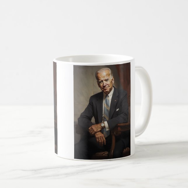 Caneca De Café Presidente Joe Biden (Frente Esquerda)