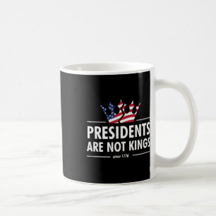 Caneca De Café Presidentes Não São Reis - Bandeira dos EUA Desde
