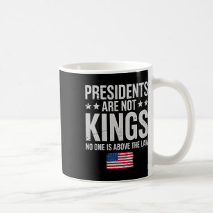 Caneca De Café Presidentes Não São Reis Bandeira Dos Eua Sem Reis