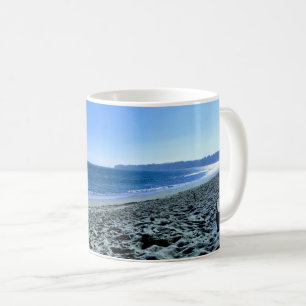 Caneca De Café Preso na praia de Malibu