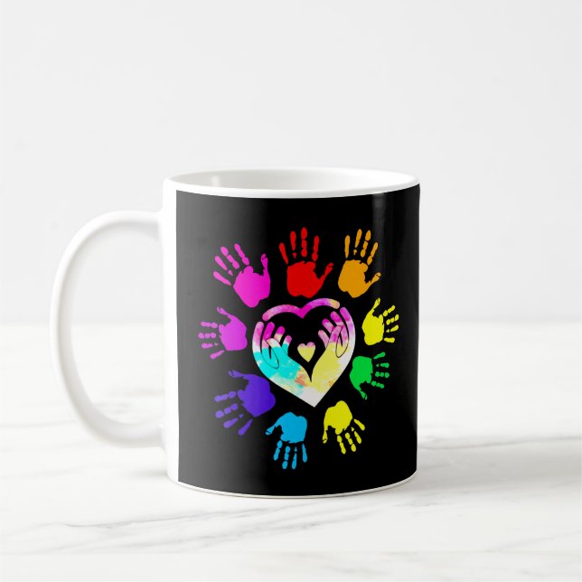 Caneca De Café Prestação de Cuidados Únicos Dia 1 (Esquerda)