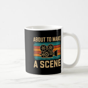 Caneca De Café Prestes a Fazer Uma Cena de Cinema Realizador