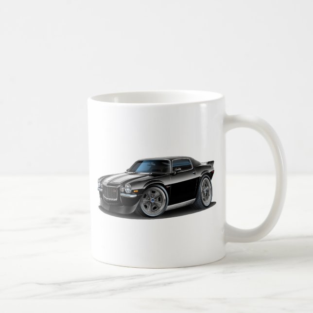 Caneca De Café Preto 1970-73 de Camaro/carro branco (Direita)