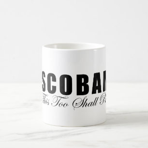 Caneca de café preto & branco