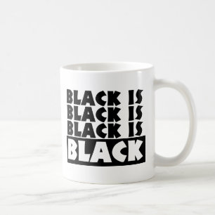 Caneca De Café Preto é Preto