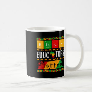 Caneca De Café Preto Educador Problema História Negra Orgulho do