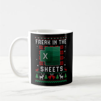 Caneca De Café Preto Nas Folhas Excel Feio