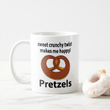 Pretzel Doce Gelada Faz-me Feliz Pretzel