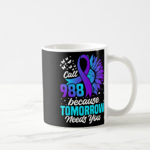 Caneca De Café Prevenção ao suicídio Sensibilização para a saúde 