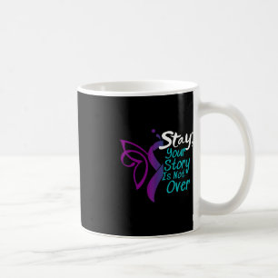 Caneca De Café Prevenção ao suicídio Sensibilização Semicolon Per