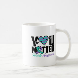 Caneca De Café Prevenção Suicida Sensibilização Roxo Teto Roxo Fi