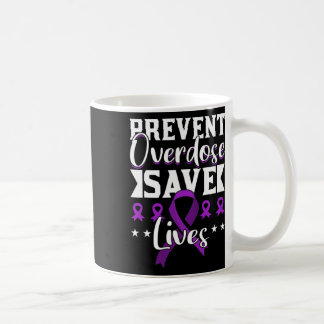 Caneca De Café Prevenir Superdose Salva Vidas Conscientização sob