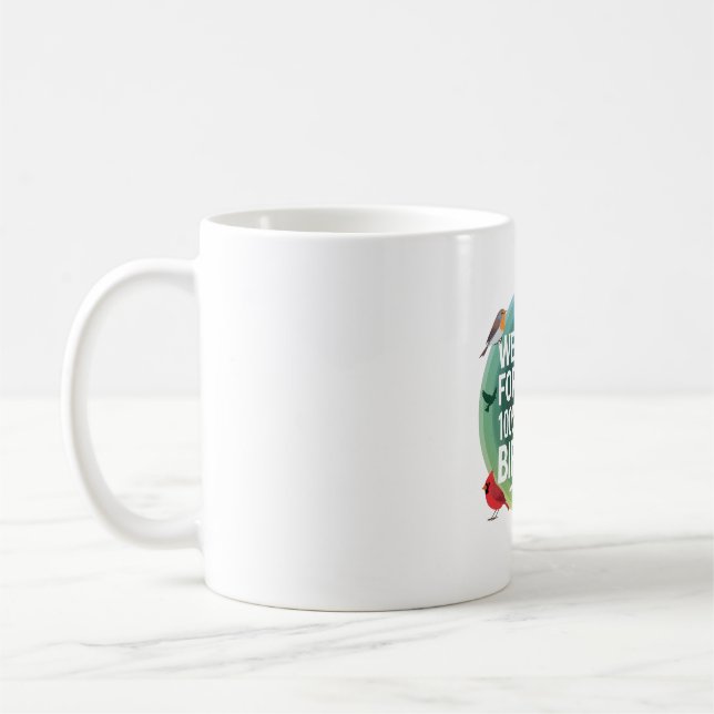 Caneca De Café Previsão do Fim de Semana: 100% de Chance de Nasci (Esquerda)