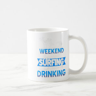 Caneca De Café Previsão Womens Weekend Oportunidade De Surfe No L