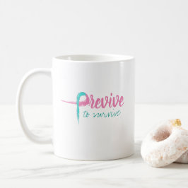 Caneca De Café Previve a sobreviver
