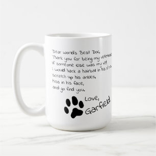 Caneca De Café Prezado Veterinário, Nome Personalizado De Pet Co