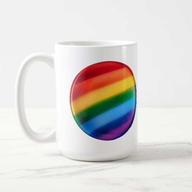 Caneca De Café Pride LGBTQ+ Mug (Esquerda)