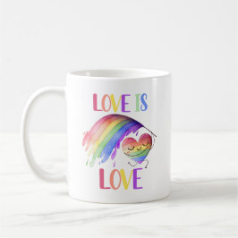 Caneca De Café Pride Rainbow Love Mug