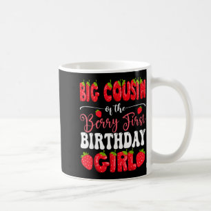 Caneca De Café Prima grande da menina de primeiro aniversário mor