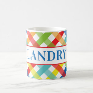 Caneca De Café Primário Crises Cruzadas Personalizadas