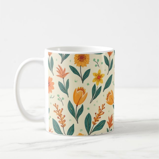 Caneca De Café Primavera (Esquerda)