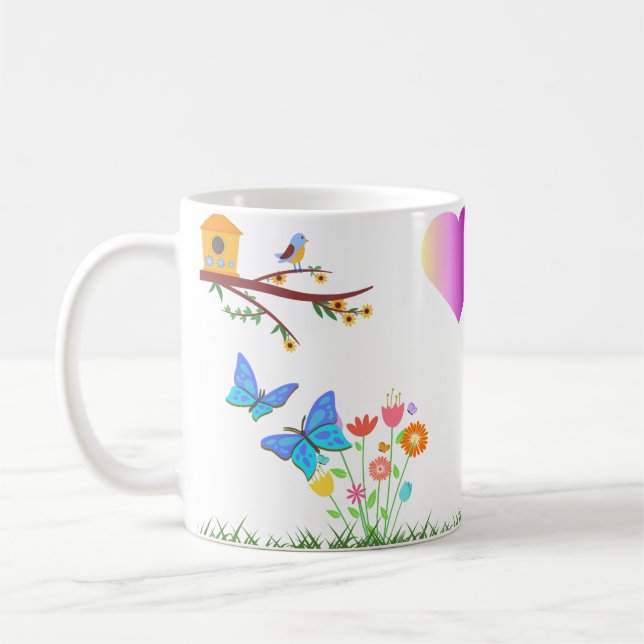 Caneca De Café Primavera (Esquerda)