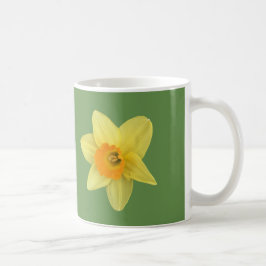 Caneca De Café Primavera amarelo Daffodil