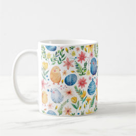 Caneca De Café Primavera Bloom Páscoa 3