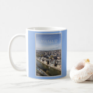 Caneca De Café Primavera Cityscape Namur, Bélgica