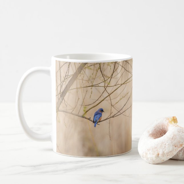 Caneca De Café Primavera de Bluebird (Com Donut)