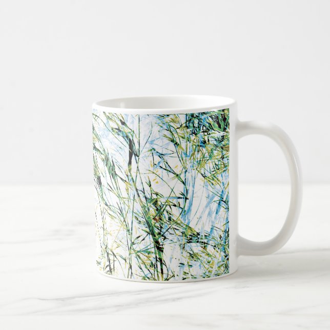 Caneca De Café Primavera de verão de flores de broto design (Direita)