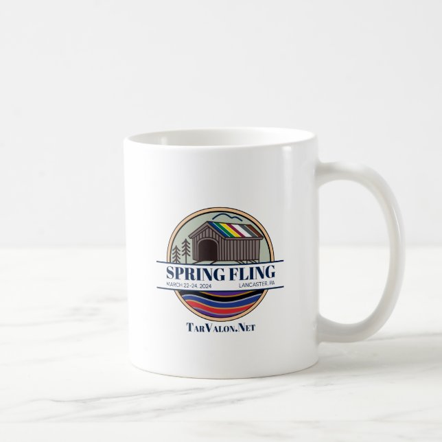 Caneca De Café Primavera Fling 2024 (Direita)