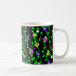 Caneca De Café Primavera Floral Art