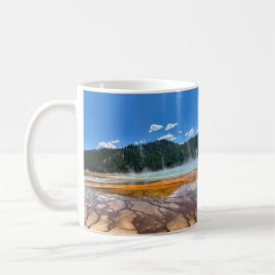 Caneca De Café Primavera Grande Prismático, Yellowstone Nature Mu