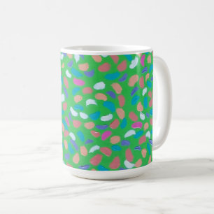 Caneca De Café Primavera Greens Painterly Art