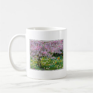 Caneca De Café Primavera no Jardim de Claude Monet
