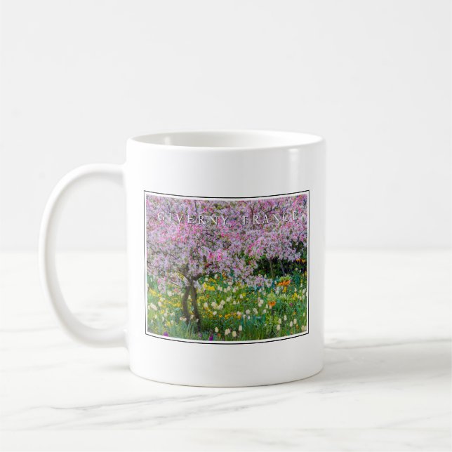 Caneca De Café Primavera no Jardim de Claude Monet (Esquerda)