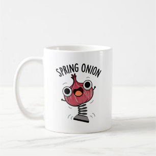 Caneca De Café Primavera Onion Funny Veggie Pun