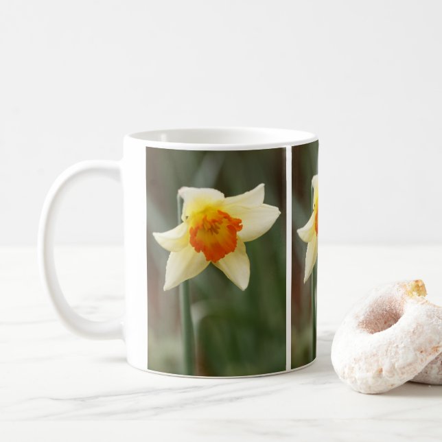 Caneca De Café Primavera Orange Daffodil Mug (Com Donut)
