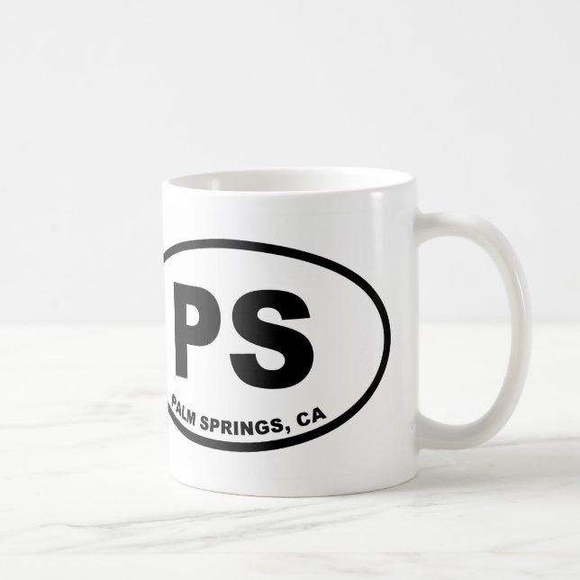 Caneca De Café Primaveras de palma PS (Direita)