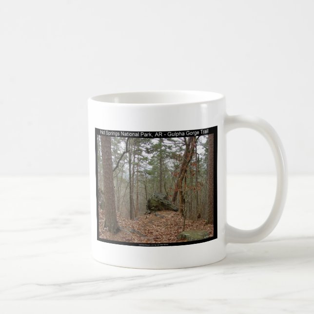 Caneca De Café Primaveras Quentes — Caminho do Gorge Gulpha (Direita)