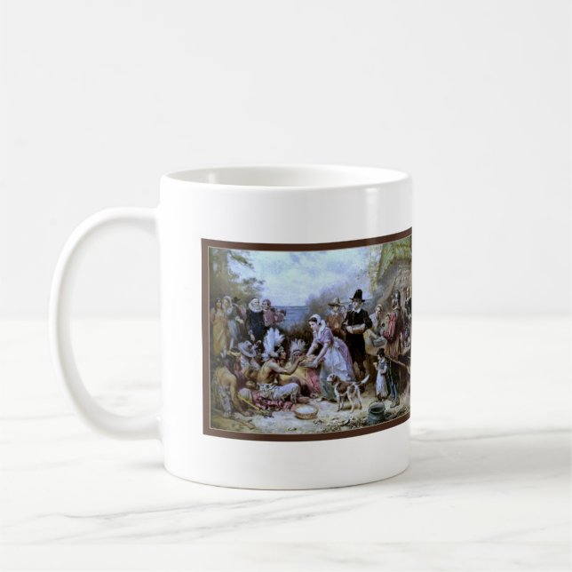 Caneca De Café Primeira Ação de Graças: Jean Louis Ferris Mug (Esquerda)