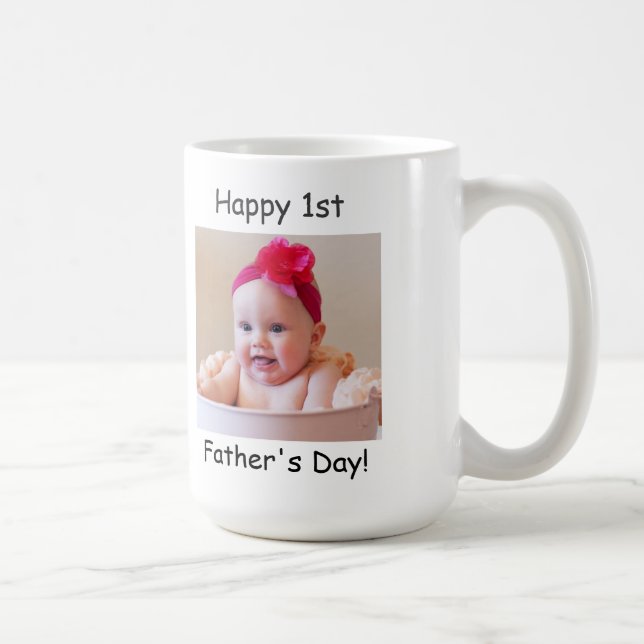 Caneca De Café Primeira Dia de os pais (Direita)