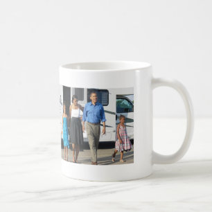 Caneca De Café Primeira família, excursão de Obama