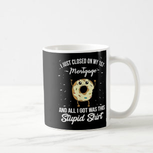 Caneca De Café Primeira Hipoteca Citação de Aquecimento Meme Nova