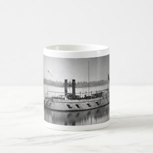 Caneca De Café Primeira imagem gunboat_War ironclad