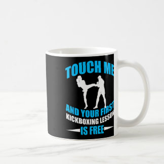 Caneca De Café Primeira Lição Camiseta Kickboxing Presente de Mma