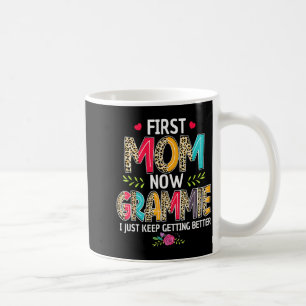 Caneca De Café Primeira mamãe vovó eu continuo melhorando o dia d